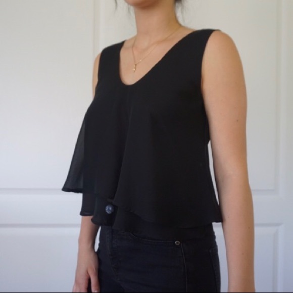 BLACK TANK TOP - Picture 4 of 5